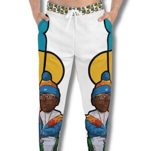 GRIND MODE “Sitting on Cash” Men’s Joggers 💸🔥 (WHITE)| New Streetwear Fashion